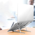 In Stock Aluminum Alloy 6 Gear Adjustable Portable Foldable Laptop Holder Stand for Home Office